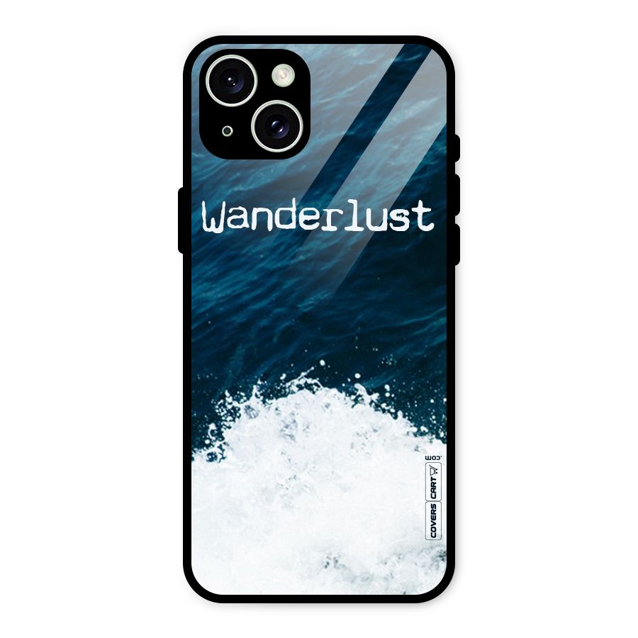 Ocean Wanderlust Glass Back Case for iPhone 15 Plus