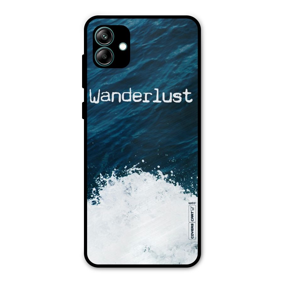 Ocean Wanderlust Metal Back Case for Galaxy A04