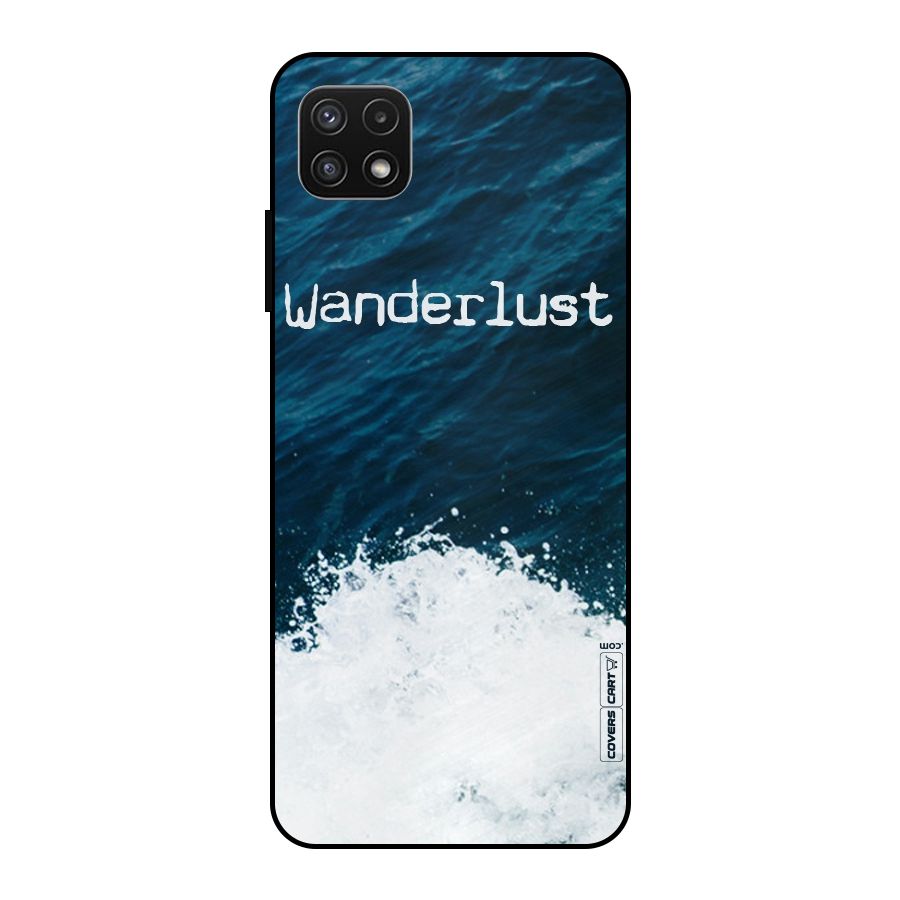 Ocean Wanderlust Metal Back Case for Galaxy A22 5G