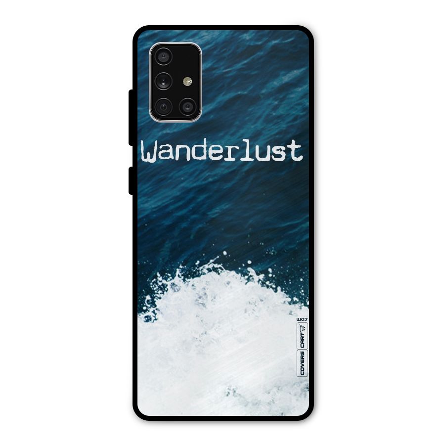 Ocean Wanderlust Metal Back Case for Galaxy A71