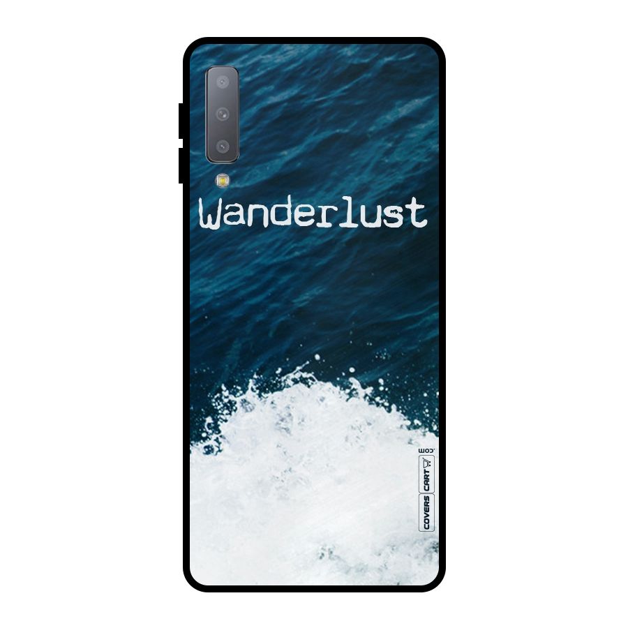 Ocean Wanderlust Metal Back Case for Galaxy A7 (2018)