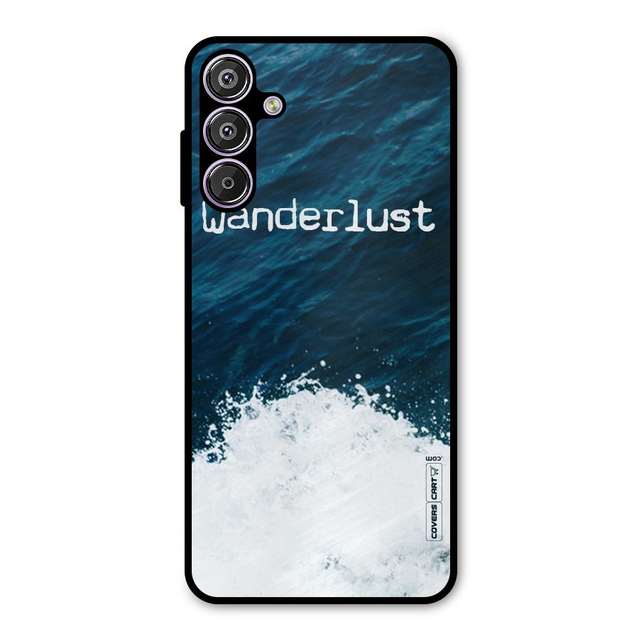 Ocean Wanderlust Metal Back Case for Galaxy M15