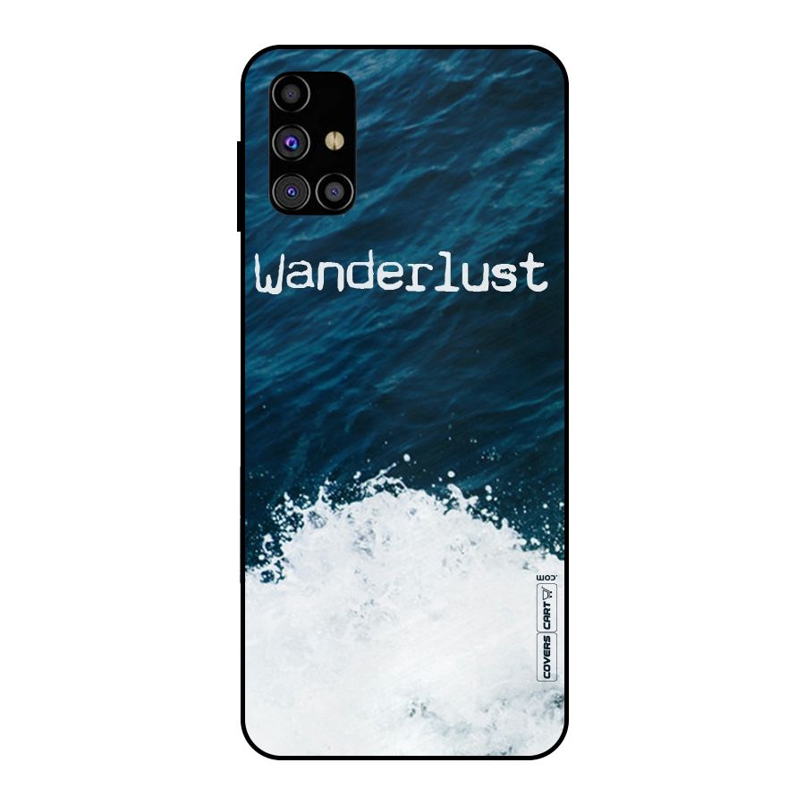 Ocean Wanderlust Metal Back Case for Galaxy M31s