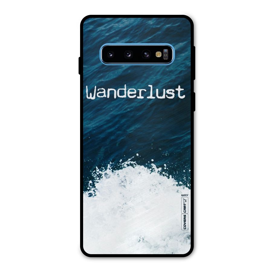 Ocean Wanderlust Metal Back Case for Galaxy S10