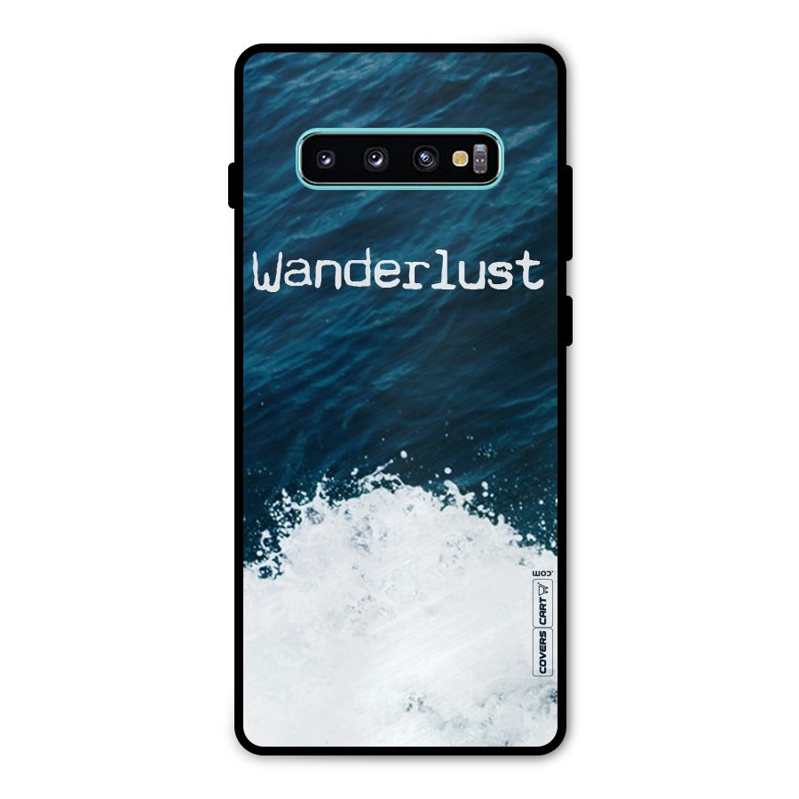 Ocean Wanderlust Metal Back Case for Galaxy S10 Plus