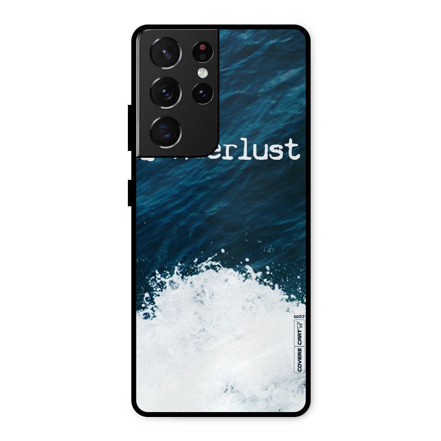 Ocean Wanderlust Metal Back Case for Galaxy S21 Ultra 5G