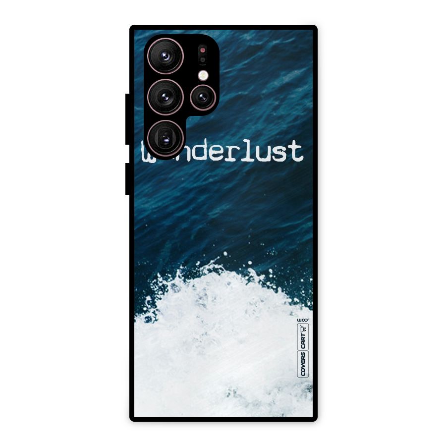 Ocean Wanderlust Metal Back Case for Galaxy S22 Ultra 5G