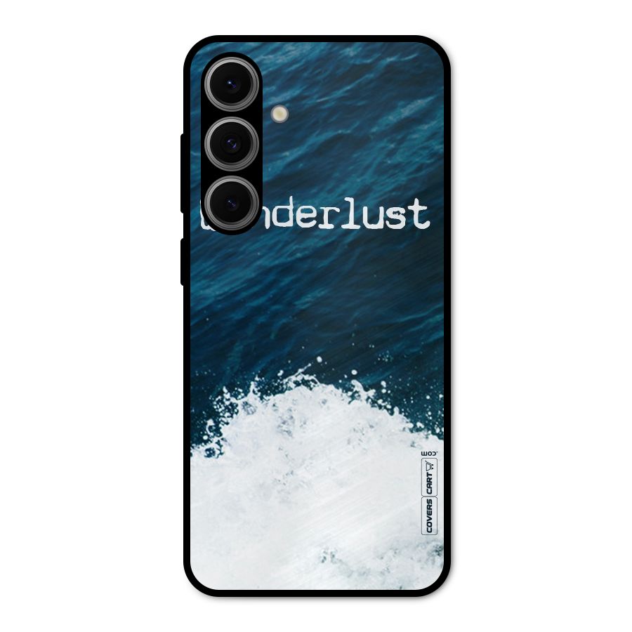 Ocean Wanderlust Metal Back Case for Galaxy S24 FE