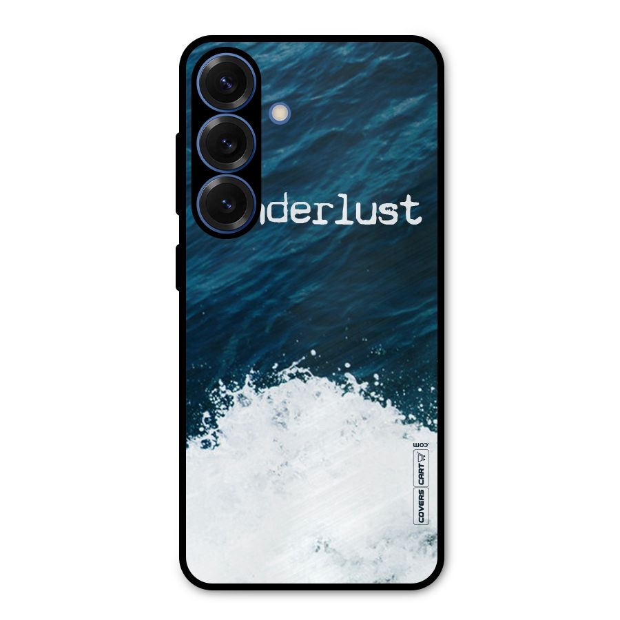 Ocean Wanderlust Metal Back Case for Galaxy S25