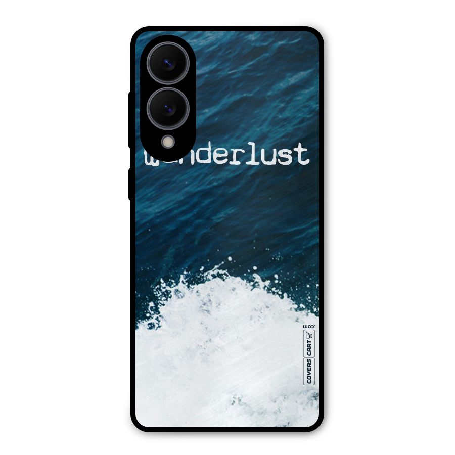 Ocean Wanderlust Metal Back Case for Galaxy S25 Edge