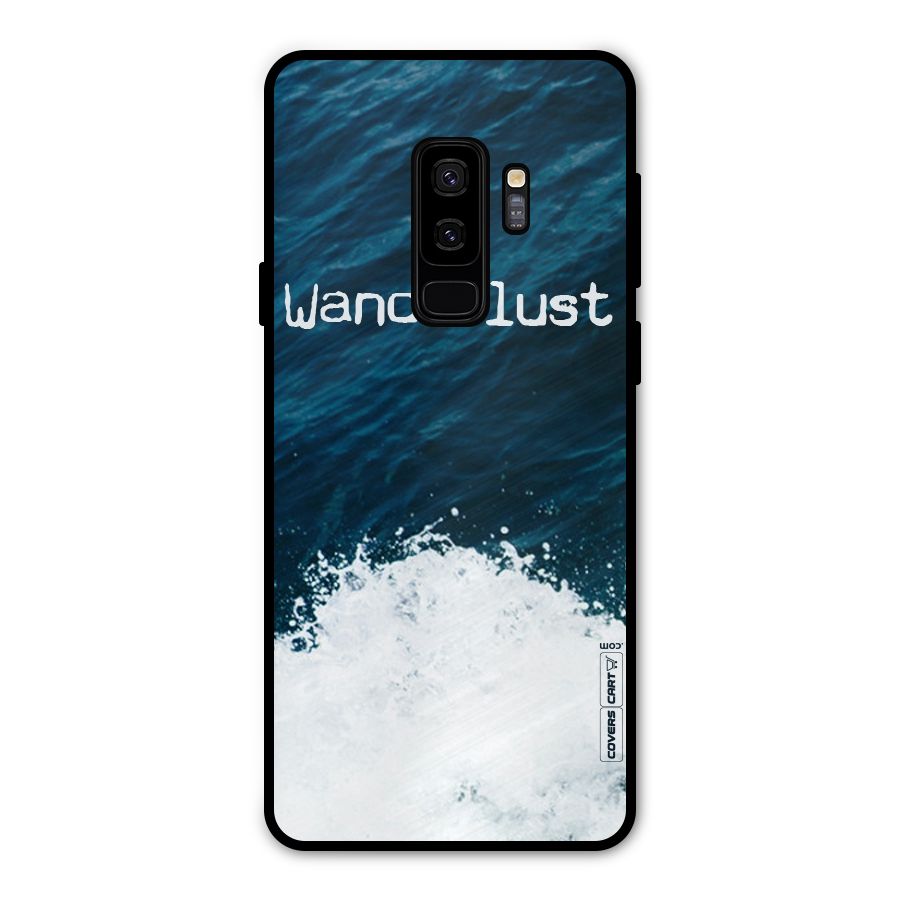Ocean Wanderlust Metal Back Case for Galaxy S9 Plus