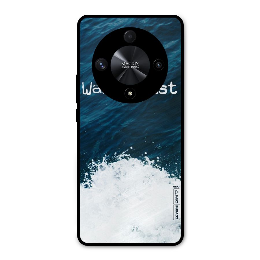 Ocean Wanderlust Metal Back Case for Honor X9b