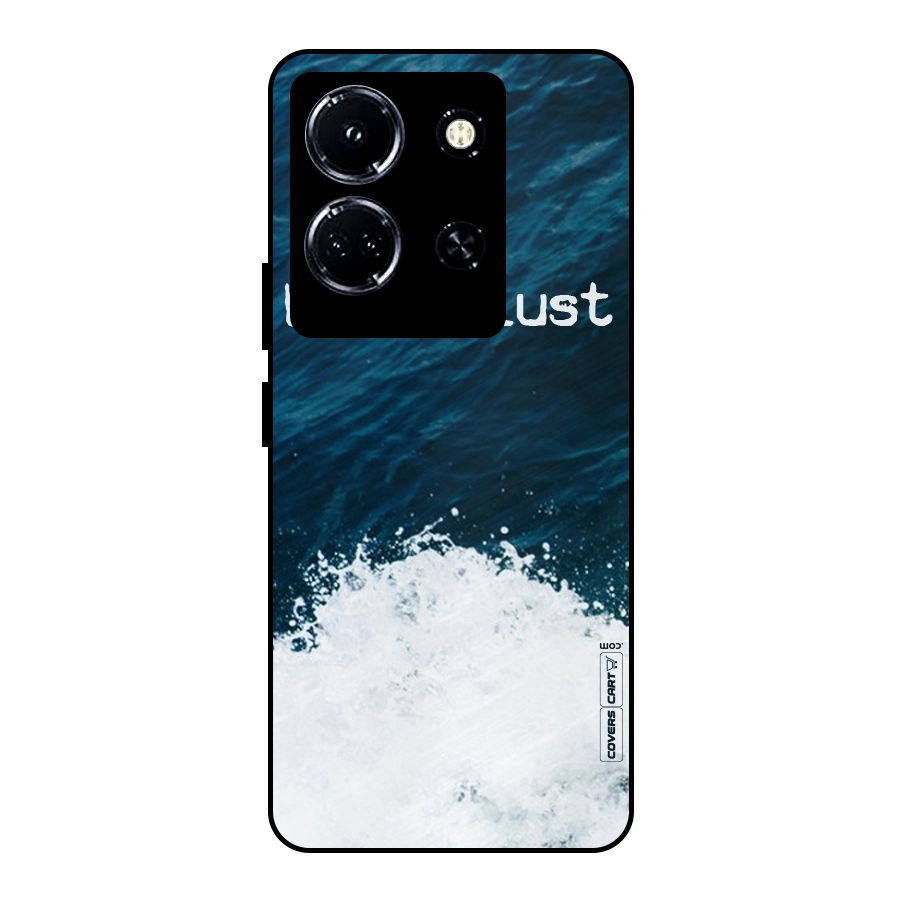 Ocean Wanderlust Metal Back Case for Infinix Note 30 5G