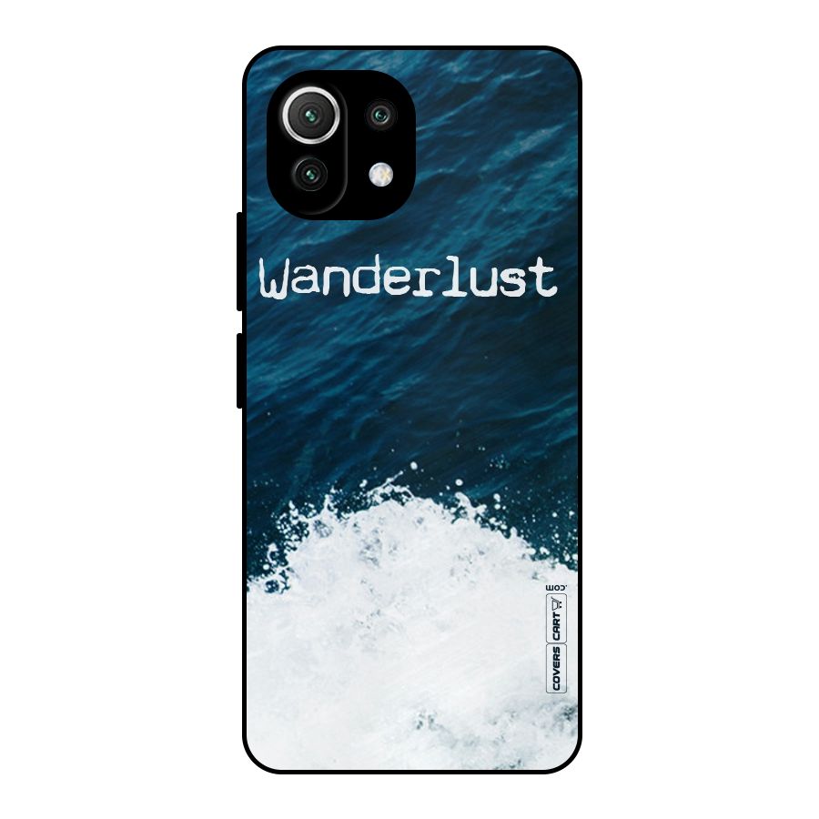 Ocean Wanderlust Metal Back Case for Mi 11 Lite NE 5G