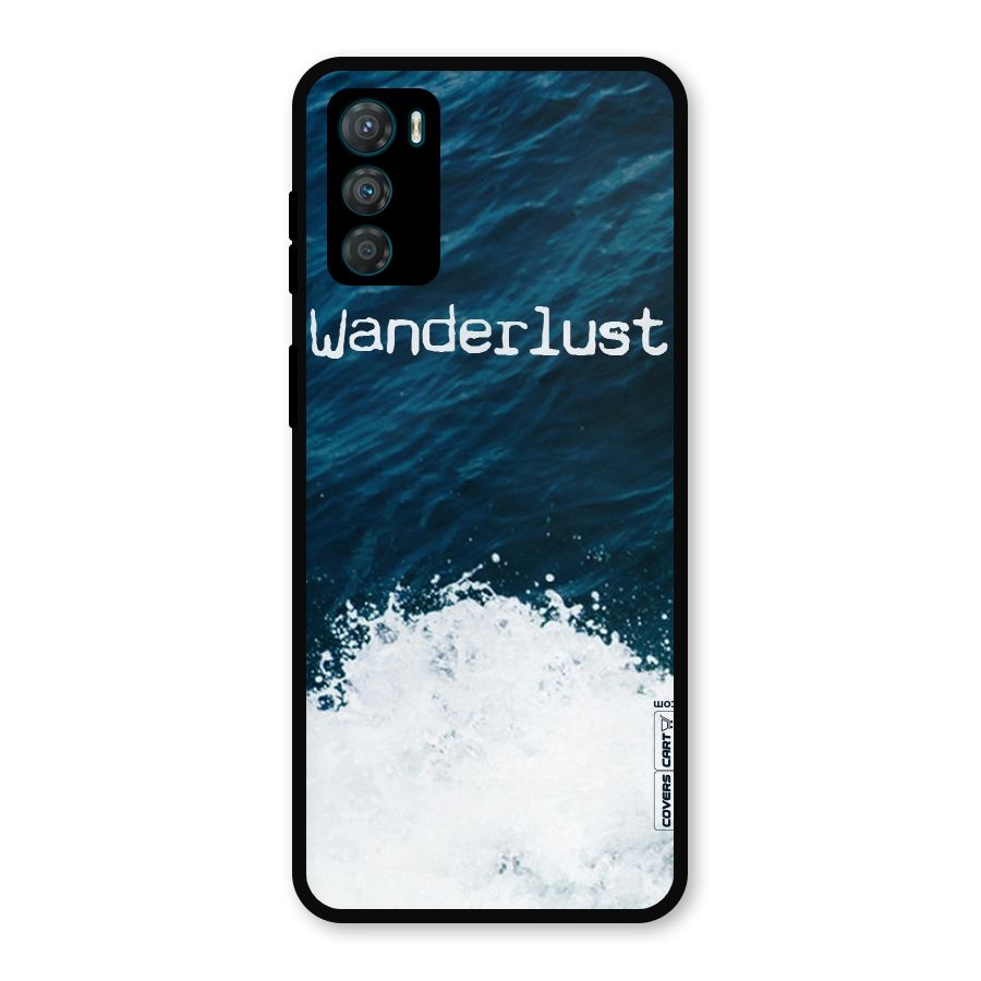 Ocean Wanderlust Metal Back Case for Moto G42