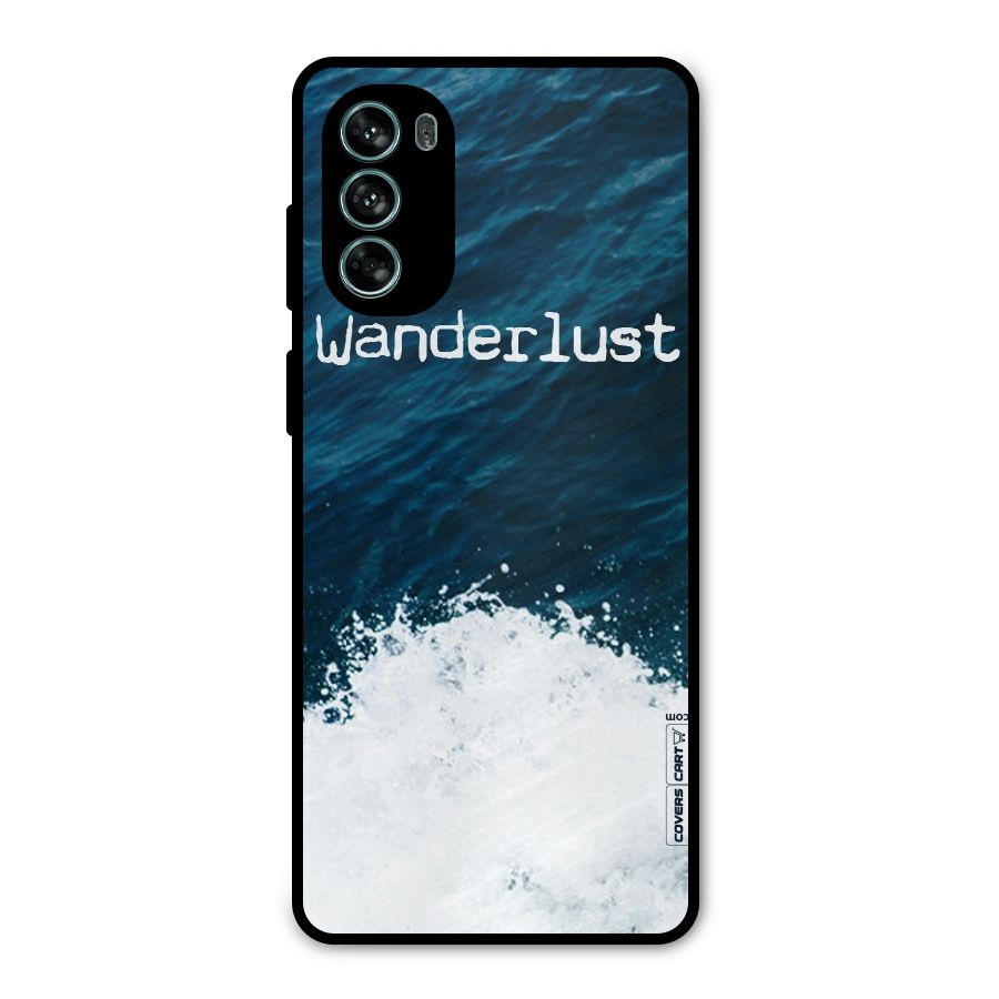 Ocean Wanderlust Metal Back Case for Moto G62