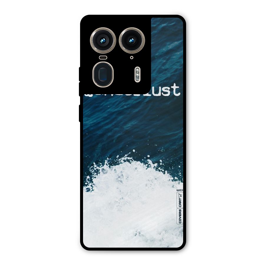 Ocean Wanderlust Metal Back Case for Motorola Edge 50 Ultra