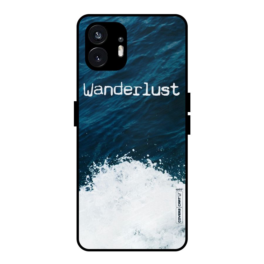 Ocean Wanderlust Metal Back Case for Nothing Phone 2