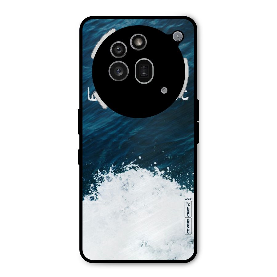 Ocean Wanderlust Metal Back Case for Nothing Phone 3a Pro