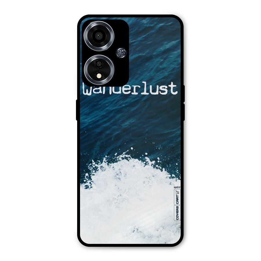 Ocean Wanderlust Metal Back Case for Oppo A59