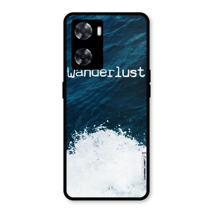 Ocean Wanderlust Metal Back Case for Oppo A77