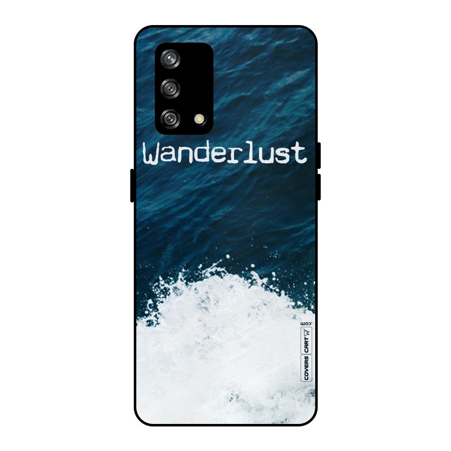 Ocean Wanderlust Metal Back Case for Oppo F19