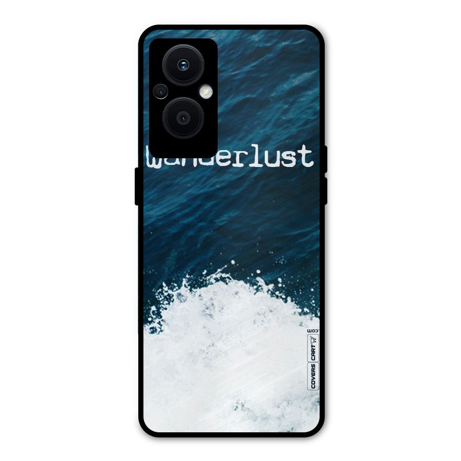 Ocean Wanderlust Metal Back Case for Oppo F21s Pro 5G