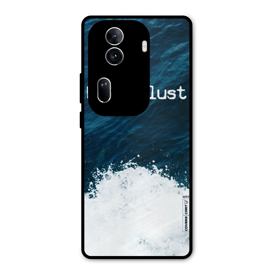 Ocean Wanderlust Metal Back Case for Oppo Reno11 Pro 5G