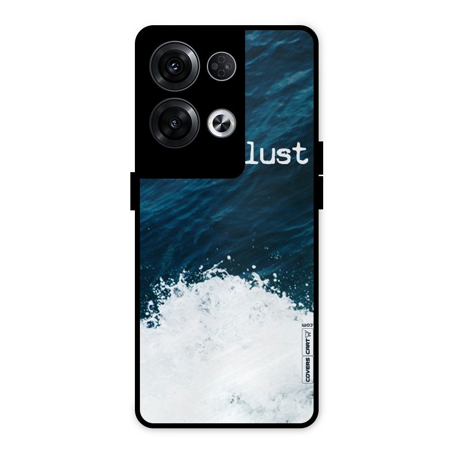 Ocean Wanderlust Metal Back Case for Oppo Reno8 Pro 5G