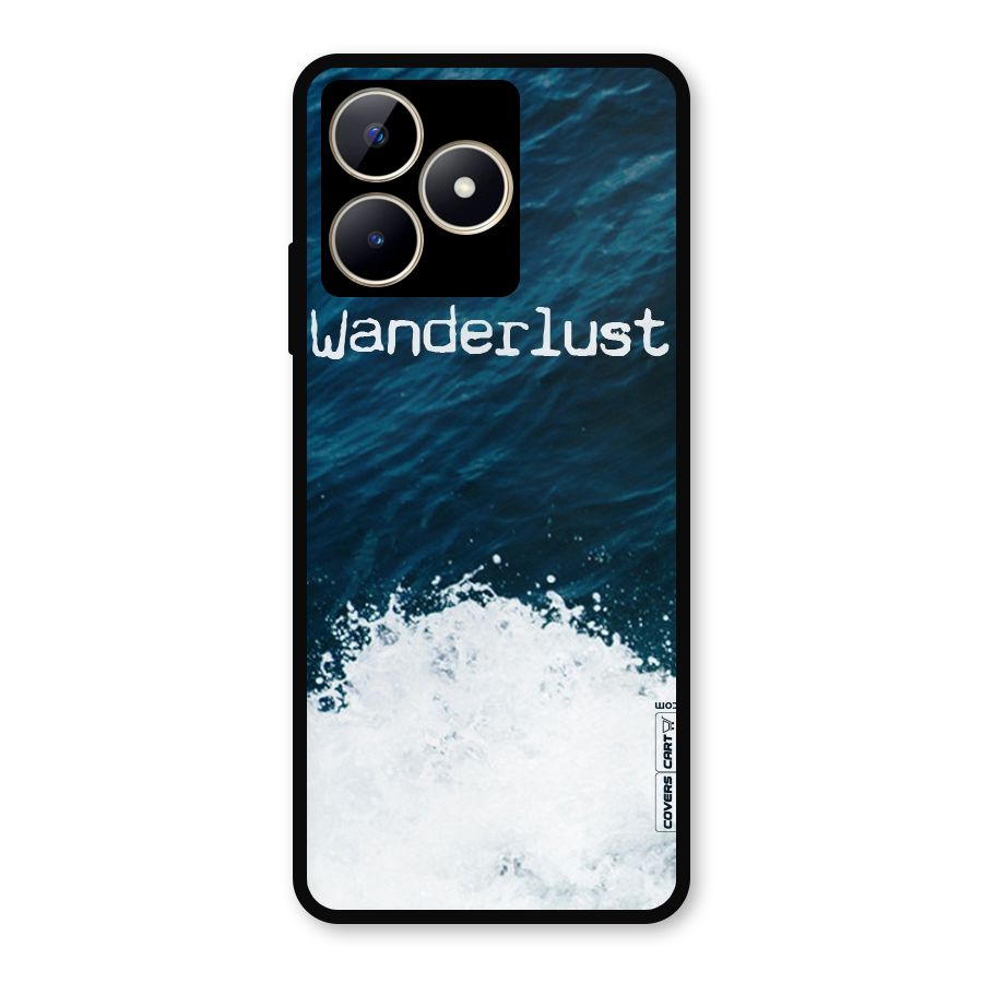 Ocean Wanderlust Metal Back Case for Realme C53