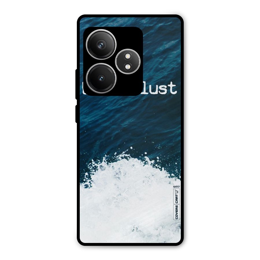 Ocean Wanderlust Metal Back Case for Realme GT 6T
