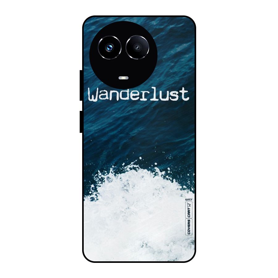 Ocean Wanderlust Metal Back Case for Realme Narzo 60X