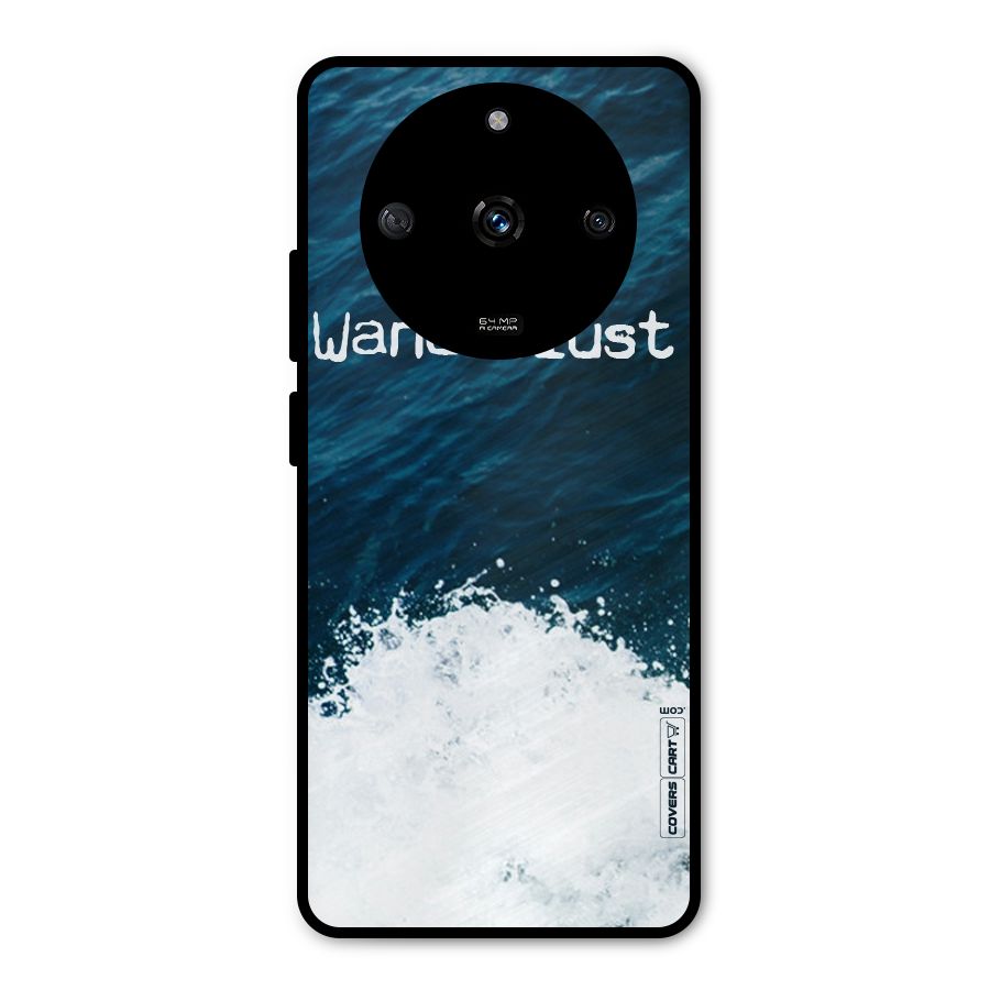 Ocean Wanderlust Metal Back Case for Realme Narzo 60 5G