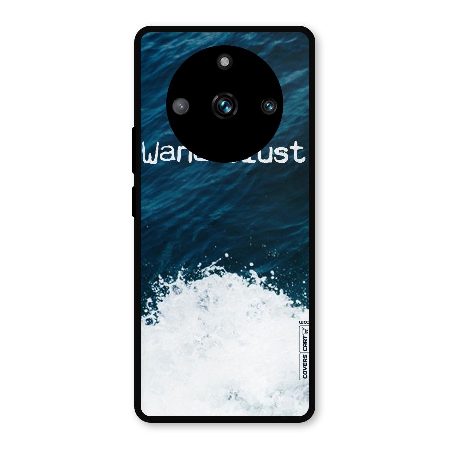 Ocean Wanderlust Metal Back Case for Realme Narzo 60 Pro