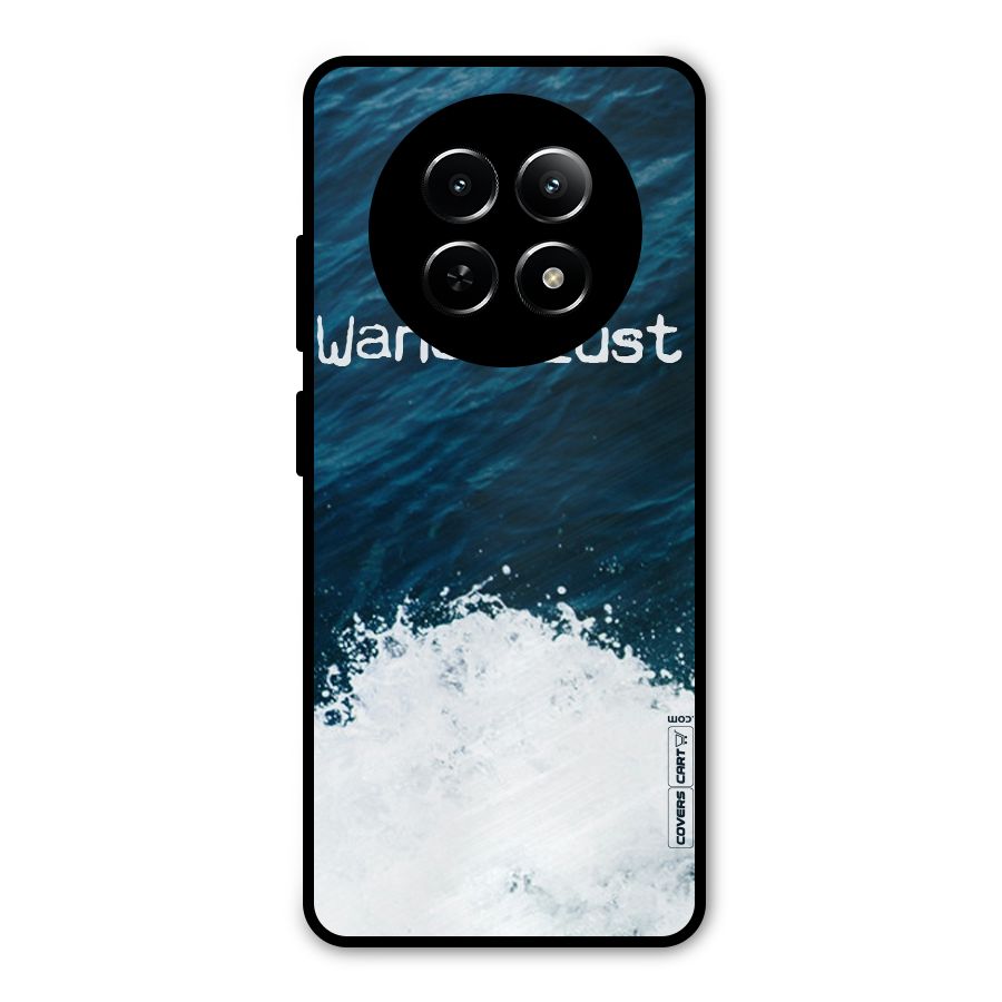Ocean Wanderlust Metal Back Case for Realme Narzo N65