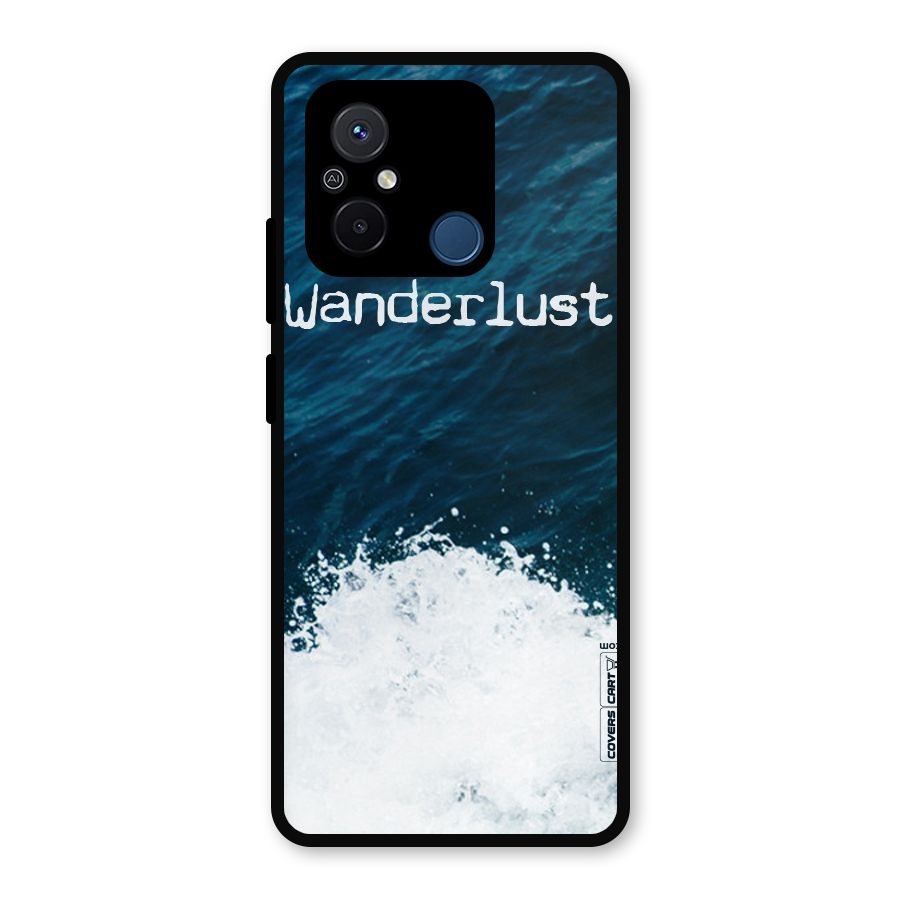 Ocean Wanderlust Metal Back Case for Redmi 12C