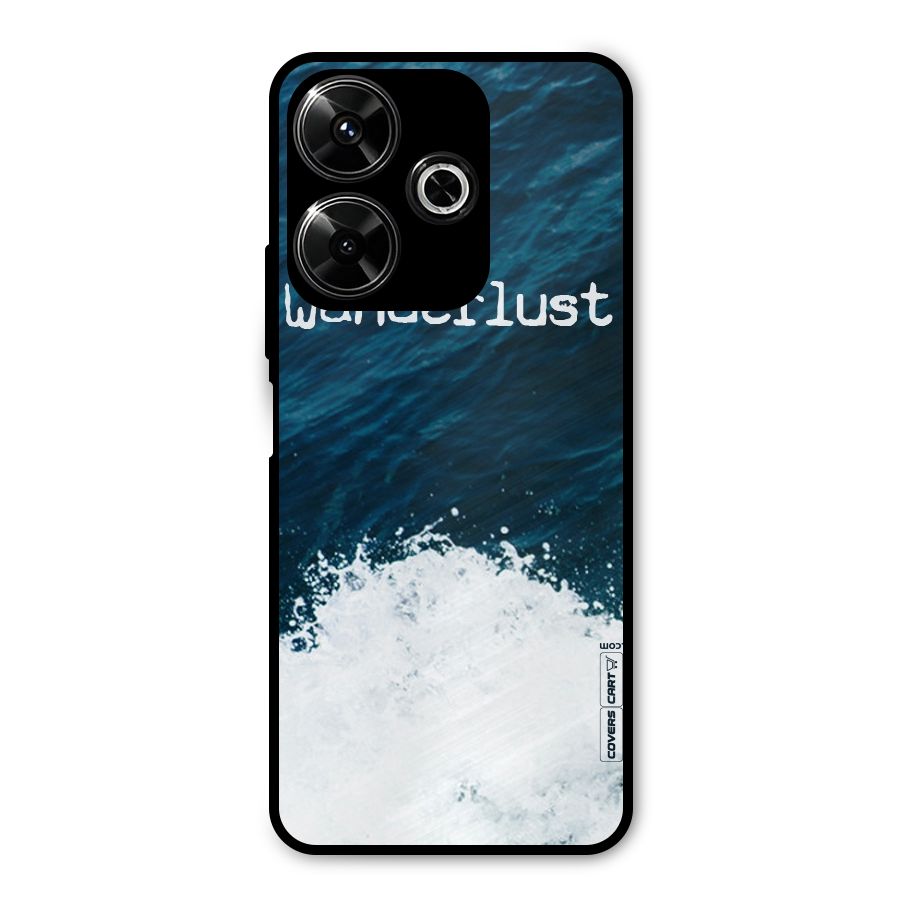 Ocean Wanderlust Metal Back Case for Redmi 13 5G