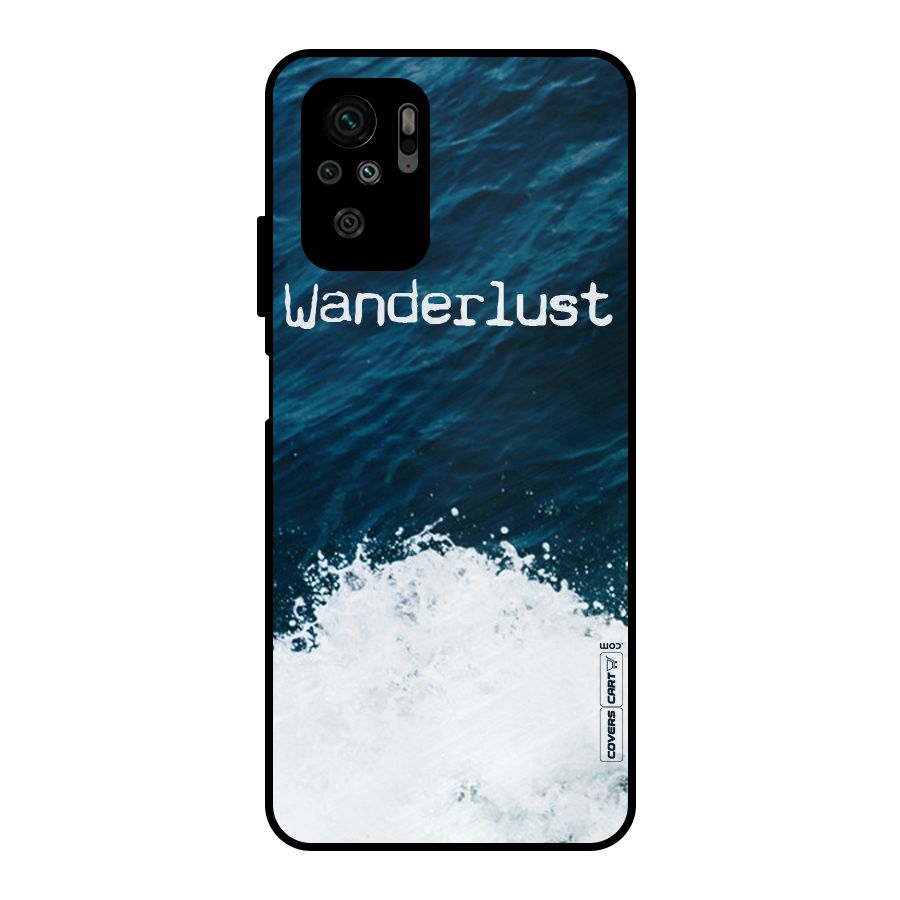 Ocean Wanderlust Metal Back Case for Redmi Note 10S