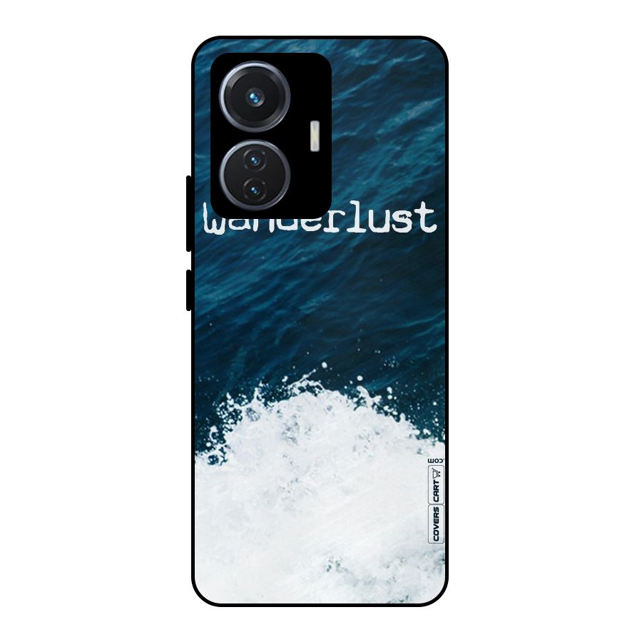 Ocean Wanderlust Metal Back Case for Vivo T1 44W