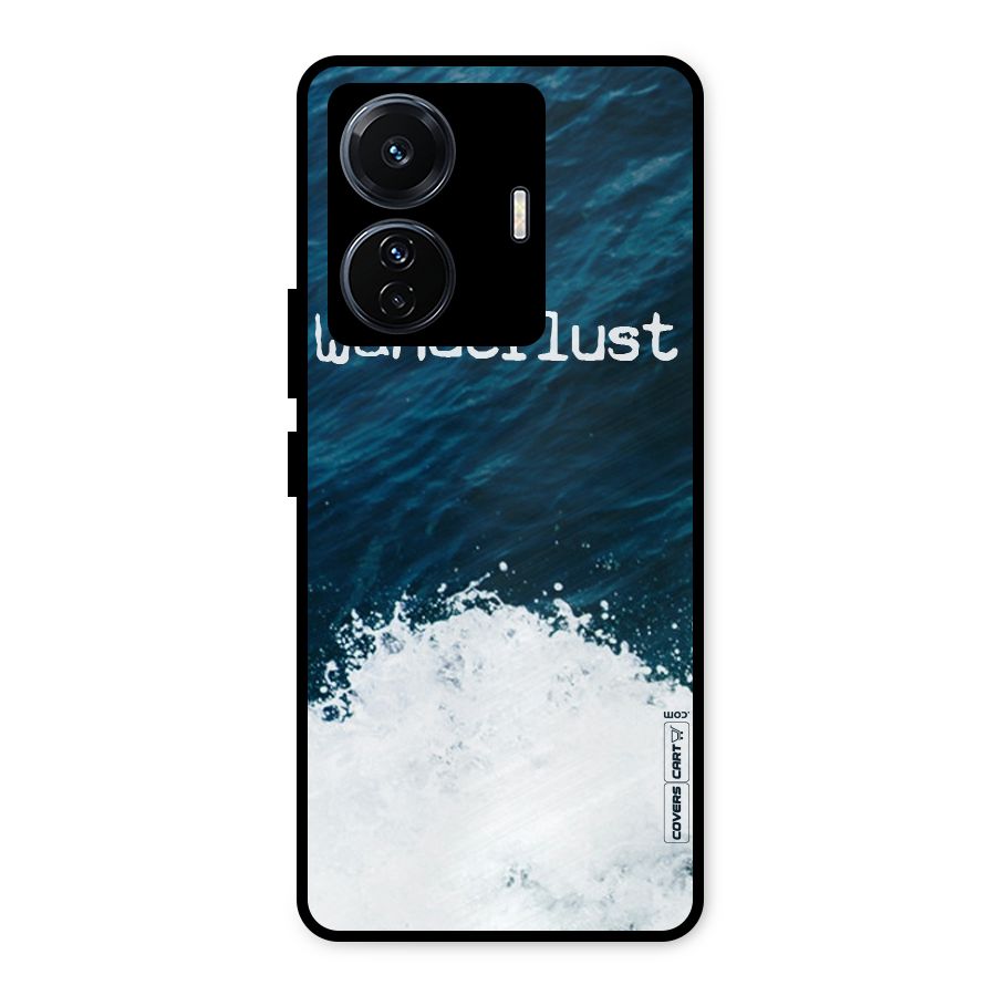 Ocean Wanderlust Metal Back Case for Vivo T1 Pro