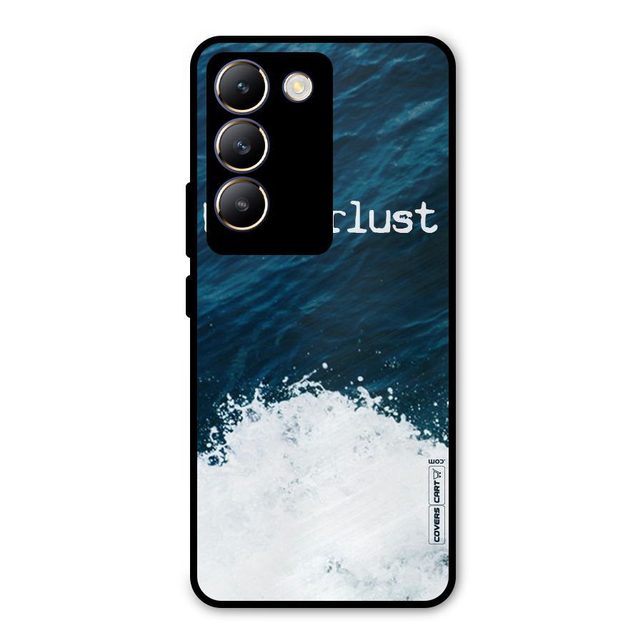 Ocean Wanderlust Metal Back Case for Vivo T3 5G