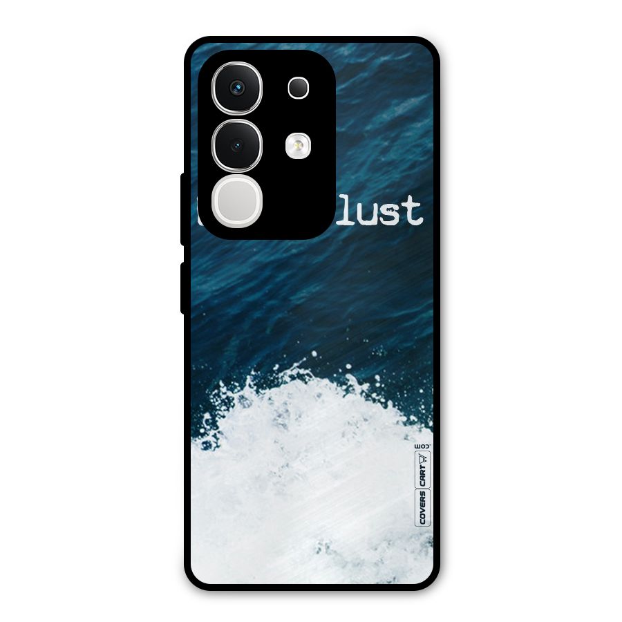 Ocean Wanderlust Metal Back Case for Vivo T4x