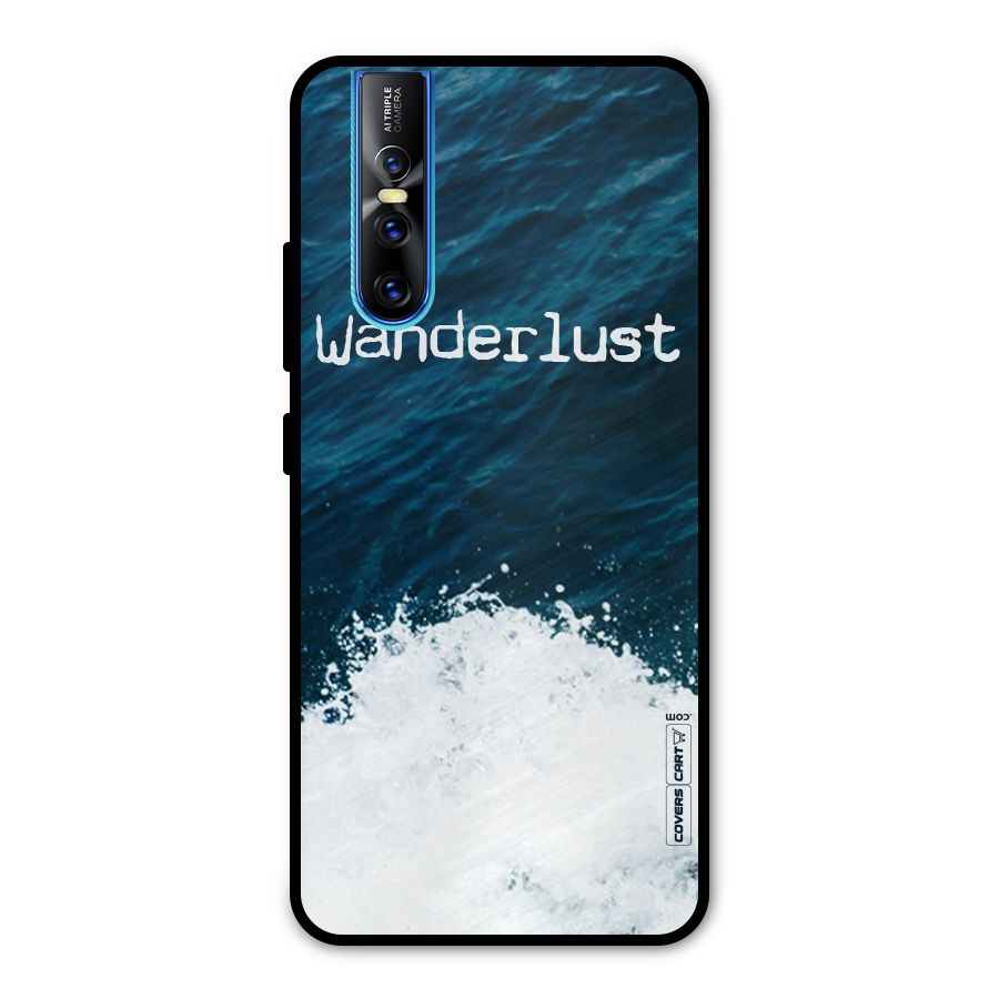 Ocean Wanderlust Metal Back Case for Vivo V15 Pro