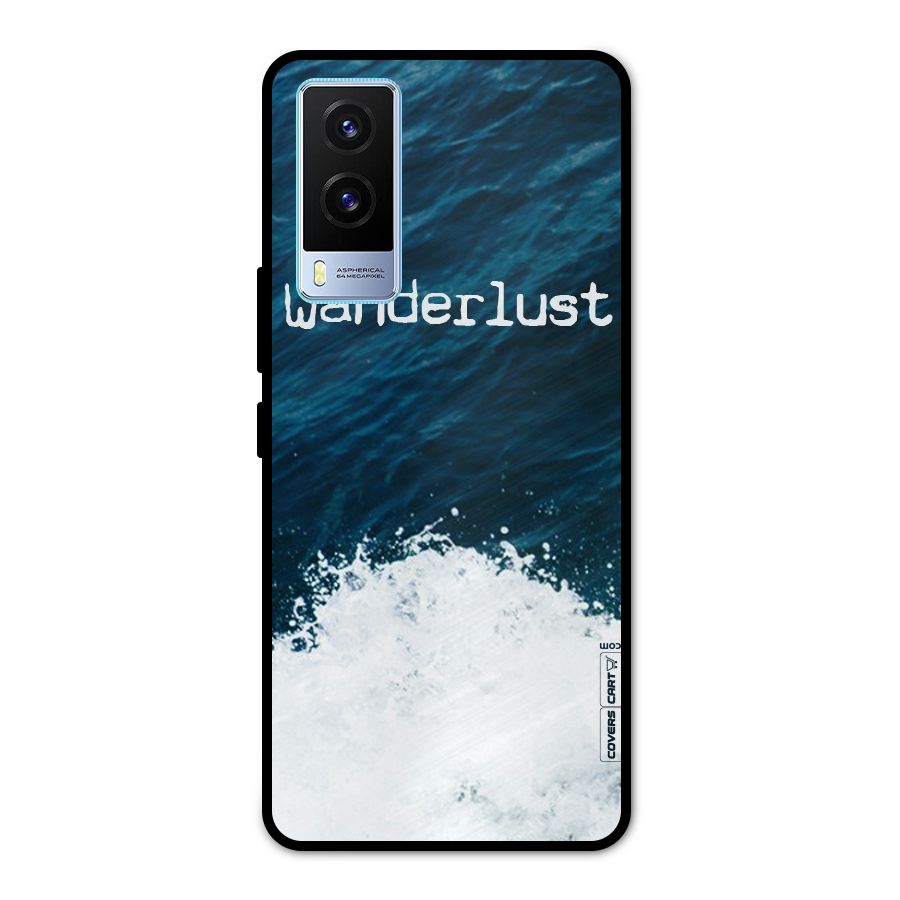 Ocean Wanderlust Metal Back Case for Vivo V21e 5G