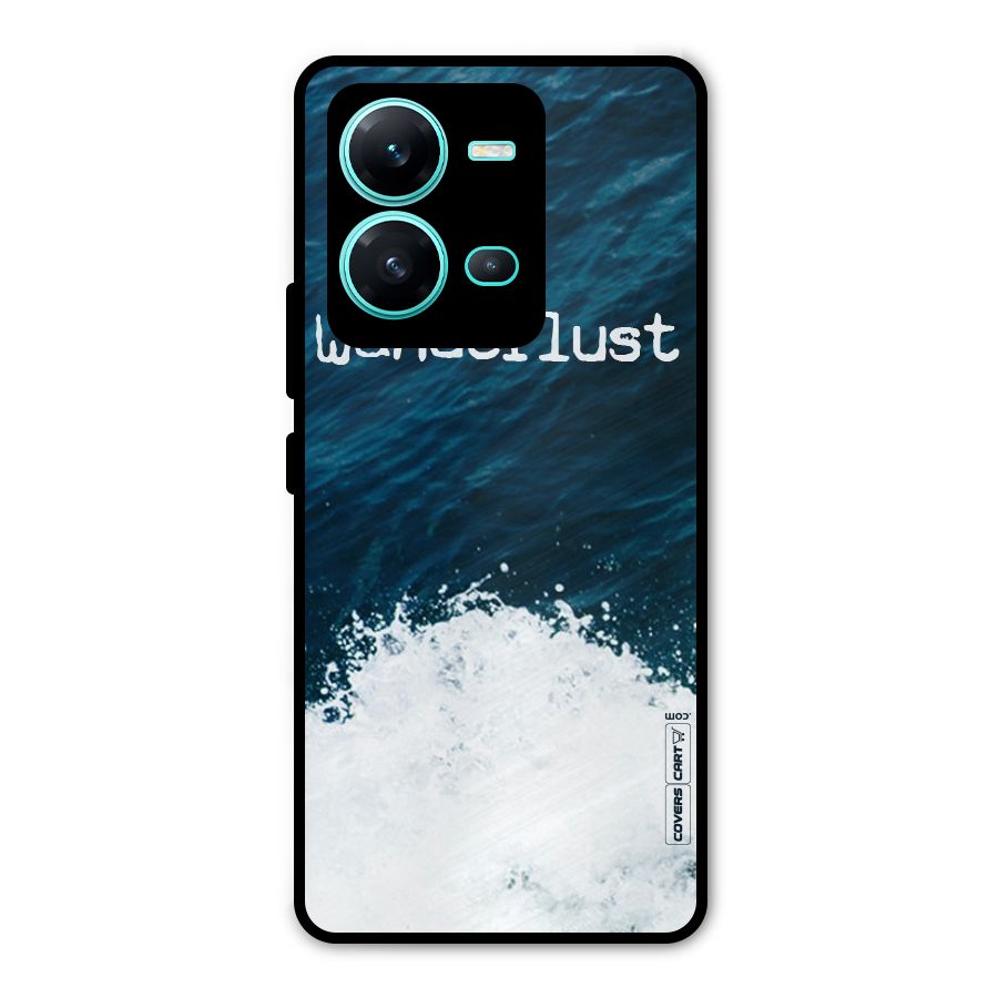 Ocean Wanderlust Metal Back Case for Vivo V25