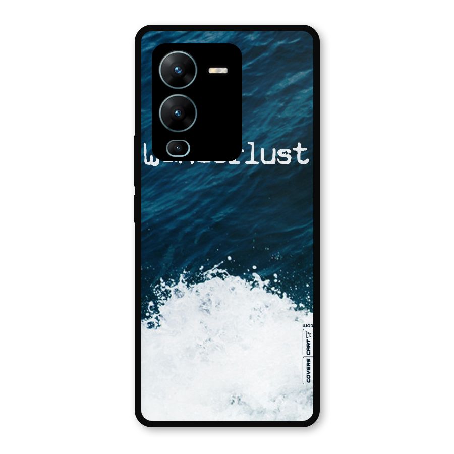 Ocean Wanderlust Metal Back Case for Vivo V25 Pro