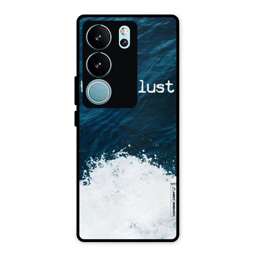 Ocean Wanderlust Metal Back Case for Vivo V29 Pro