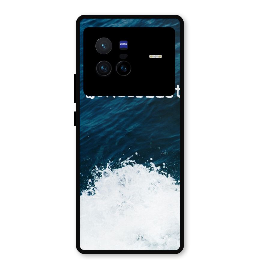 Ocean Wanderlust Metal Back Case for Vivo X80