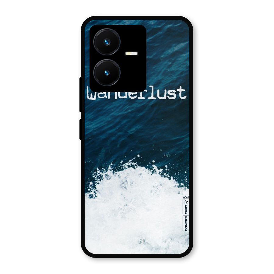 Ocean Wanderlust Metal Back Case for Vivo Y22