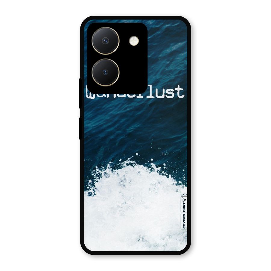 Ocean Wanderlust Metal Back Case for Vivo Y36